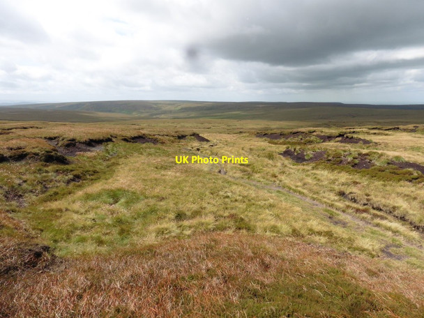 Photo 6"x4" View towards Featherbed Moss Tunstead\/SE0004 c2017