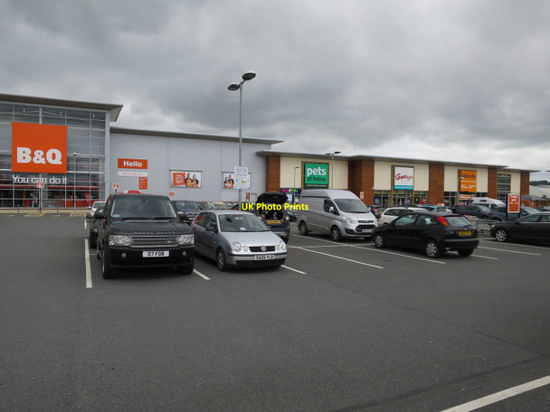 Photo 6"x4" Castle Retail Park, Penrith Penrith c2017