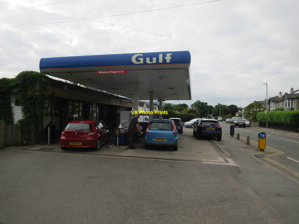 Photo 6"x4" Gulf petrol station, Keswick Keswick\/NY2623 c2017