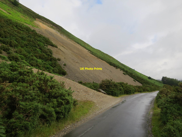 Photo 6"x4" Scree below Barrow Braithwaite\/NY2323 c2017