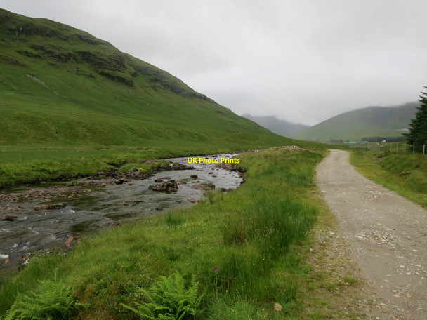 Photo 6"x4" Track to Cononish Clifton\/NN3230 c2017