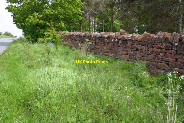 Photo 6"x4" Dry stone wall beside Salkeld Road Penrith c2015