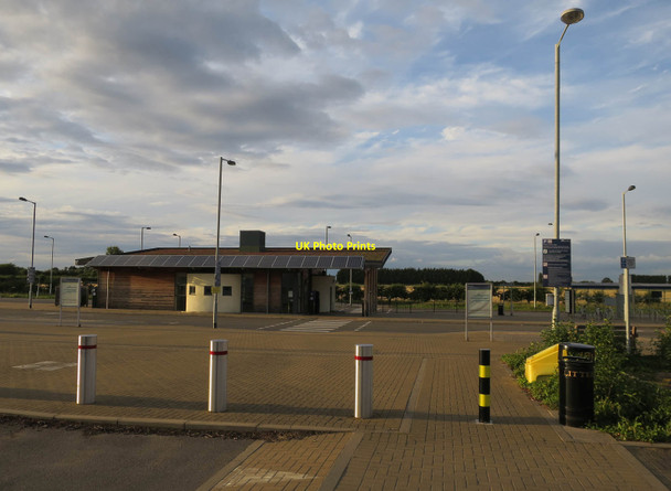 Photo 6"x4" Longstanton Park and Ride Longstanton c2017