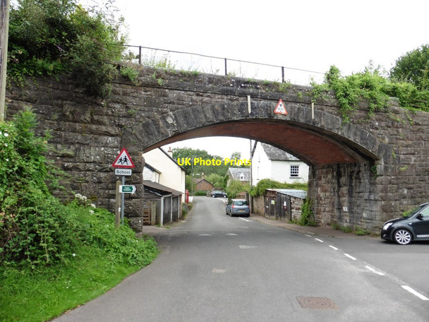 Photo 6"x4" Disused railway bridge, Bolham Tiverton\/SS9512 c2017