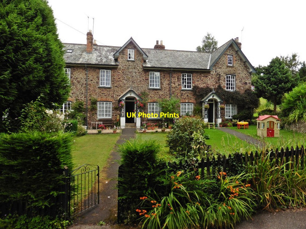 Photo 6"x4" Cottges, Bolham Tiverton\/SS9512 c2017