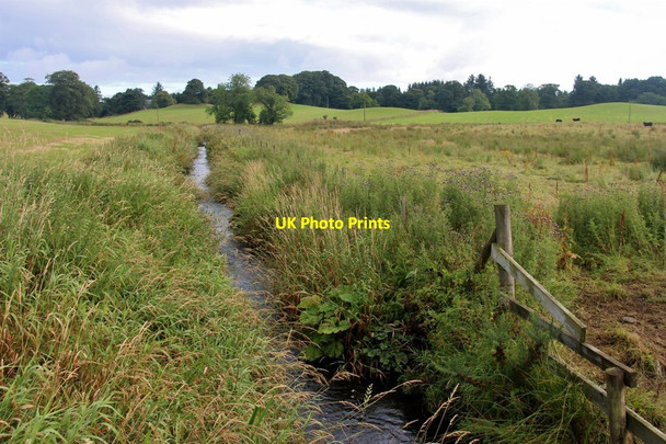 Photo 6"x4" Elrick Burn at Ord Bridge Newmachar c2017