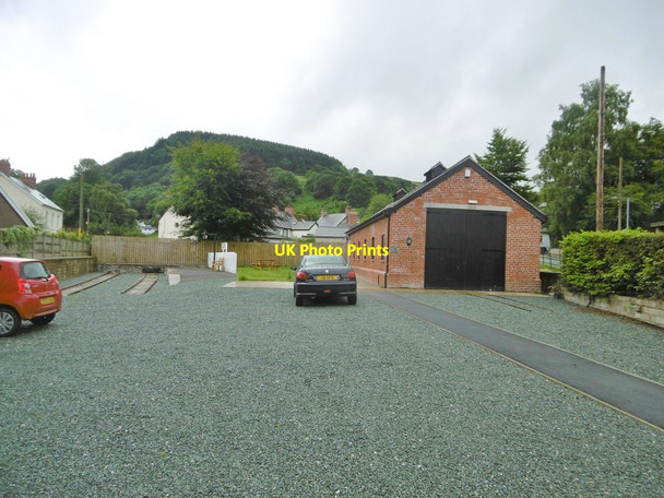 Photo 6"x4" Glyn Ceiriog, engine shed Dolywern c2017