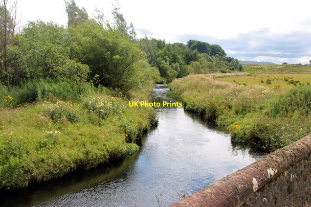 Photo 6"x4" Avon Water at Torfoot Bridge Drumclog c2017