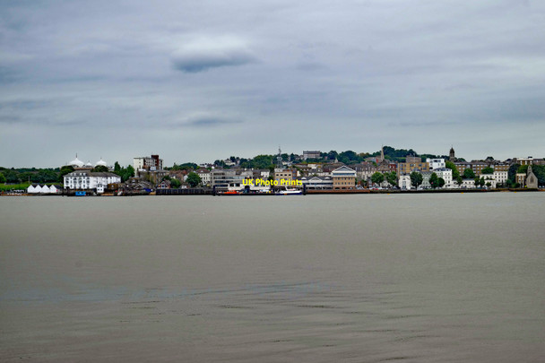 Photo 6"x4" Gravesend : view from Tilbury Fort Gravesend\/TQ6574 c2017