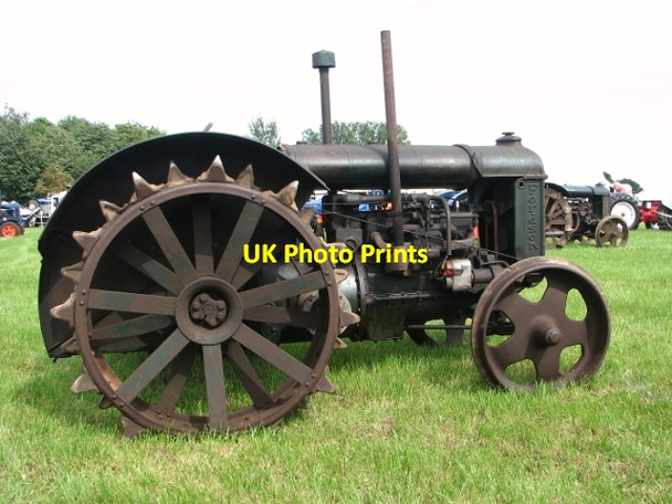 Photo 6"x4" Early 1900s Fordson F tractor Little London\/TG1823 c2017