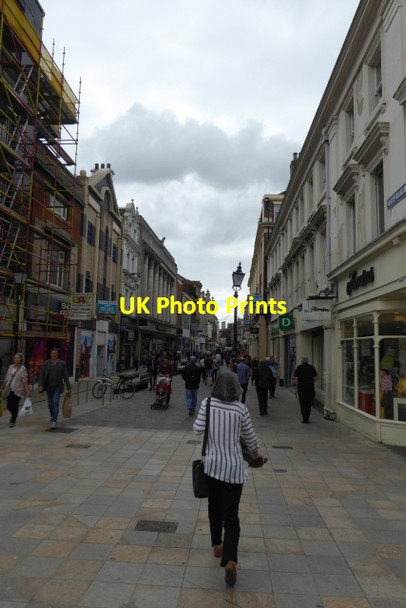 Photo 6"x4" Scaffolding on Whitefriargate Kingston upon Hull c2017