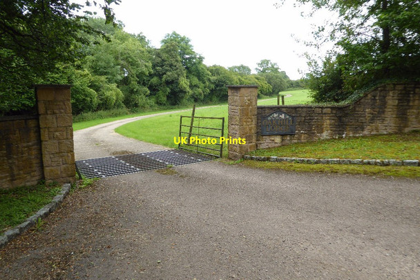 Photo 6"x4" Entrance to Oakhill Lodge Park Hill\/ST5699 c2017