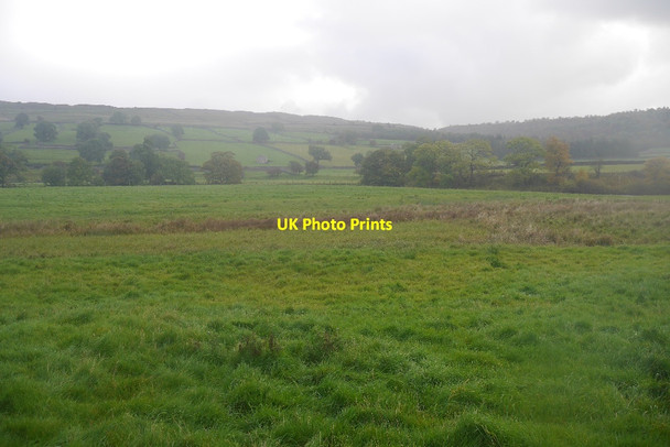 Photo 6"x4" Pasture, Wharfedale Kilnsey c2016