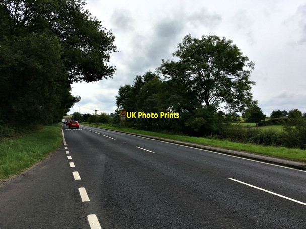 Photo 6"x4" The A60 from a lay-by at Ramper Covert Bestwood Village c2017