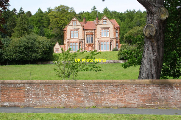 Photo 6"x4" Stone wall on north side of Beacon Edge Penrith c2015