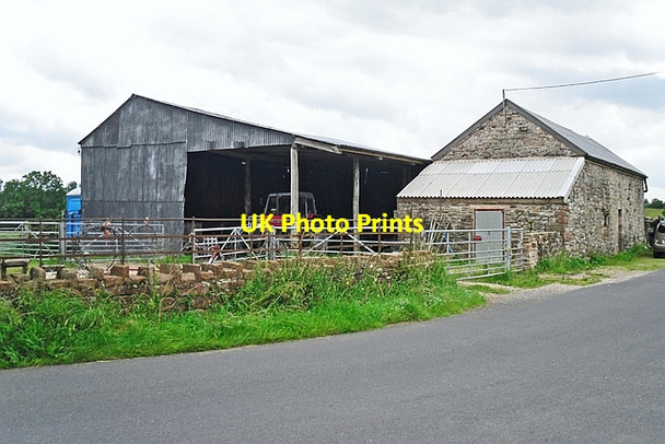 Photo 6"x4" Farm buildings, Laithes Great Blencow c2017