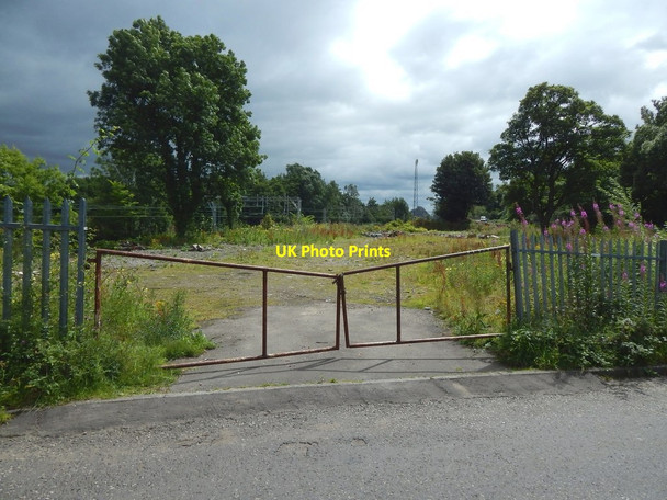 Photo 6"x4" Waste ground by Renton Road Dumbarton c2017