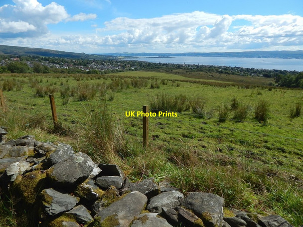 Photo 6"x4" Field beside Ardencaple Wood Helensburgh c2017