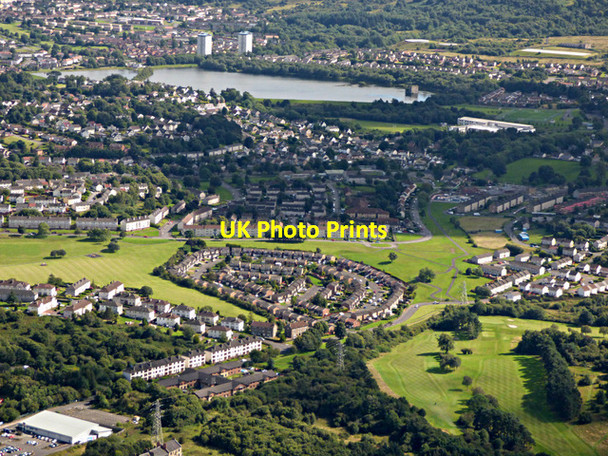 Photo 6"x4" Paisley from the air Johnstone\/NS4362 c2017