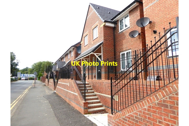 Photo 6"x4" New houses on Derwentwater Road Gateshead c2017