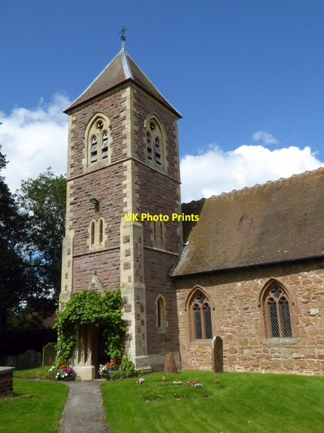 Photo 6"x4" The tower of Bobbington church Bobbington c2017
