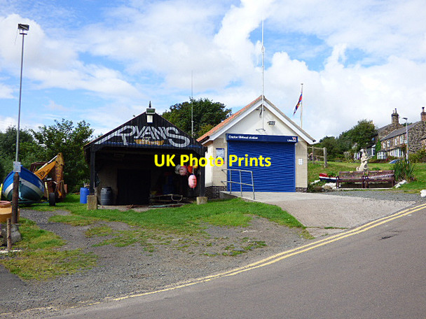 Photo 6"x4" Craster lifeboat station Craster c2017