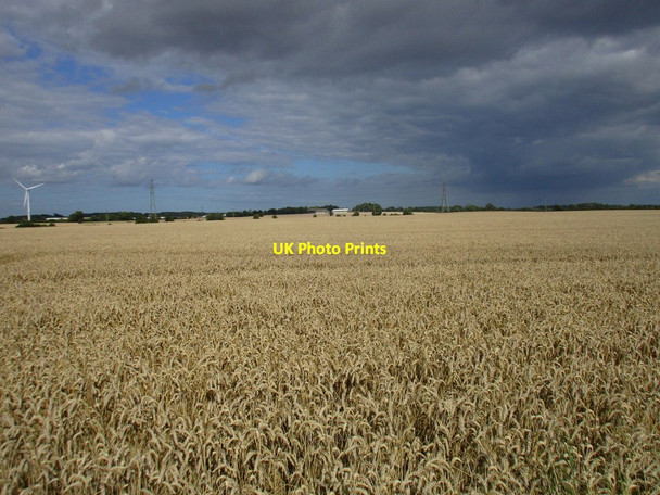 Photo 6"x4" Dark sky over Longdales Coniston\/TA1535 c2017