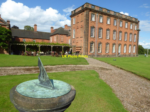 Photo 6"x4" Sundial and Chillington Hall Park Lane\/SJ8806 c2017