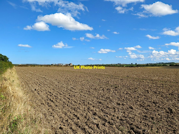 Photo 6"x4" Ploughed field west of Emerick Farm Norham\/NT9047 c2017