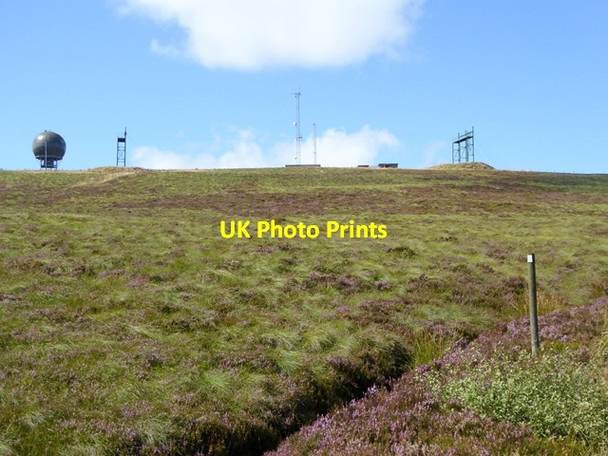 Photo 6"x4" Technology on the summit of Deadwater Fell Kielder c2017