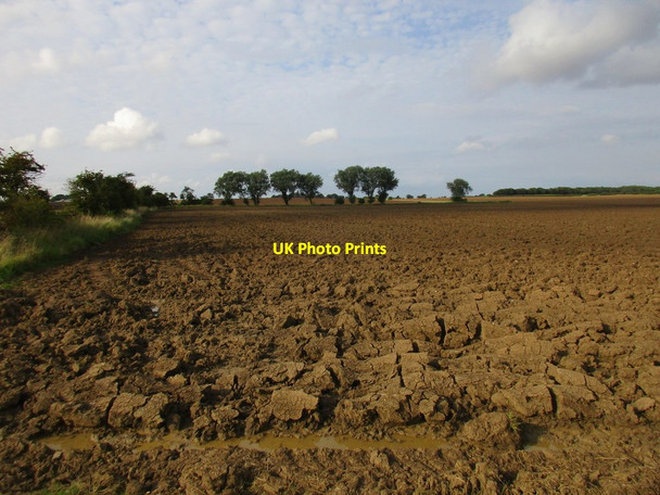 Photo 6"x4" Deep ploughed field Hedon c2017