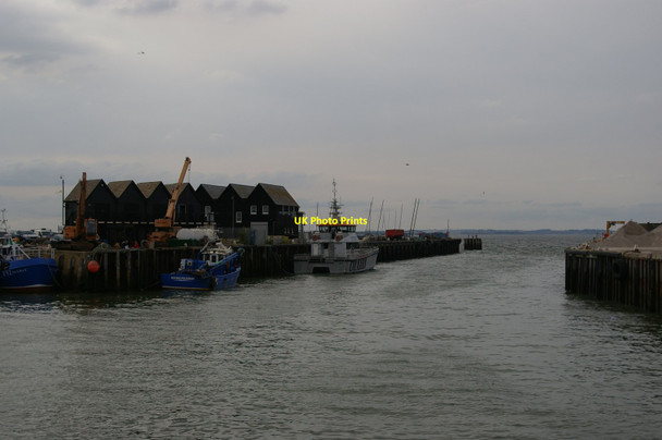 Photo 6"x4" Whitstable harbour Whitstable c2017