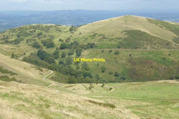 Photo 6"x4" Table Hill and North Hill Great Malvern c2017