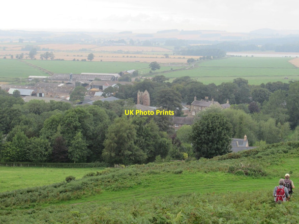 Photo 6"x4" Doddington from Dod Law Doddington\/NT9932 c2017