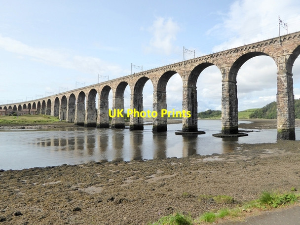 Photo 6"x4" Royal Border Bridge Berwick-upon-Tweed c2017