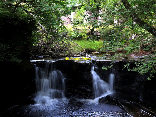 Photo 6"x4" Waterfall on Middlehope Burn Westgate\/NY9038 c2017