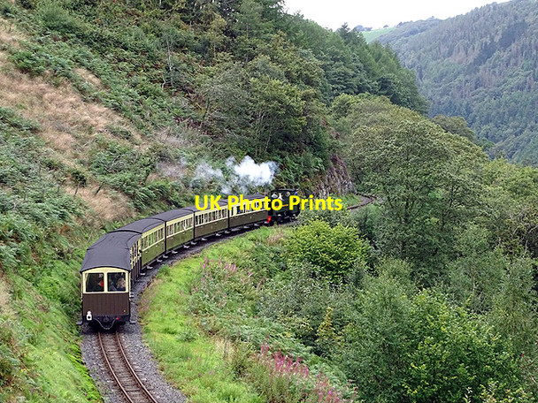 Photo 6"x4" No 1213 drifting downhill towards Rheidol Falls Station Aberffrwd\/SN6878 c2017