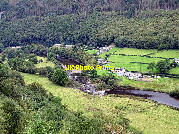 Photo 6"x4" Afon Rheidol and Rheidol Falls Aberffrwd\/SN6878 c2017