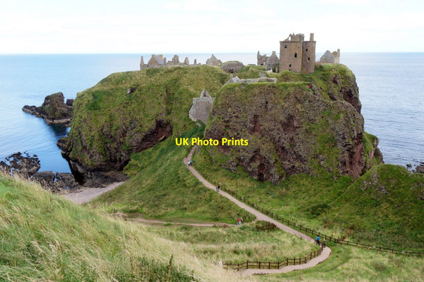 Photo 6"x4" Dunnottar Castle Stonehaven c2017 P1