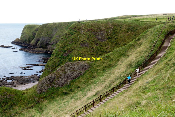 Photo 6"x4" The path to Dunnottar Castle Kirktown of Fetteresso c2017