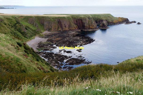 Photo 6"x4" Castle Haven, Dunnottar Stonehaven c2017