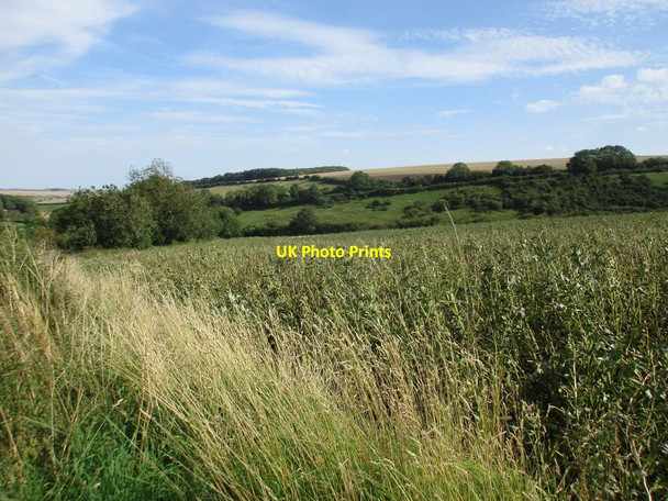 Photo 6"x4" View over Fordon Fordon c2017
