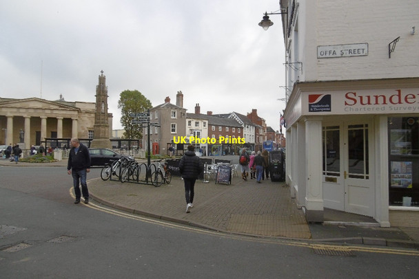 Photo 6"x4" End of Offa Street Hereford c2016