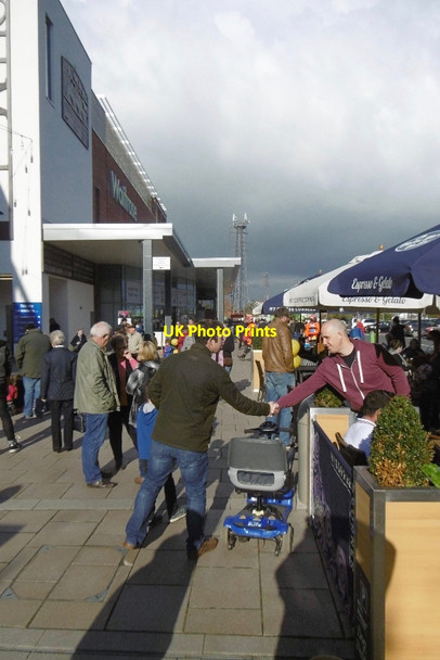 Photo 6"x4" Cattle market redevelopment, Hereford Hereford c2016