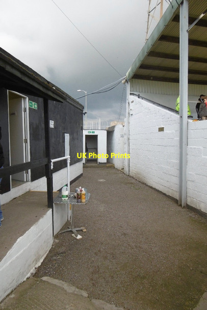 Photo 6"x4" Len Weston Stand turnstile\/access Hereford c2016