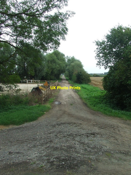 Photo 6"x4" Farm Track River Bank c2017