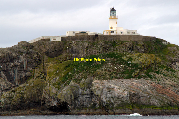 Photo 6"x4" Muckle Flugga from the sea Muckle Flugga c2017