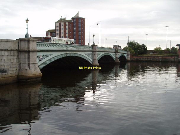 Photo 6"x4" The Albert Bridge, Belfast Belfast c2017