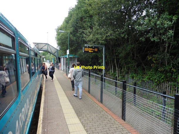 Photo 6"x4" Ystrad Rhondda railway station Ferndale\/SS9996 c2017