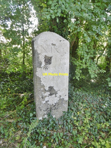 Photo 6"x4" Old Milestone, Blackheath Down, south west of Tidpit Martin\/SU0619 c2017